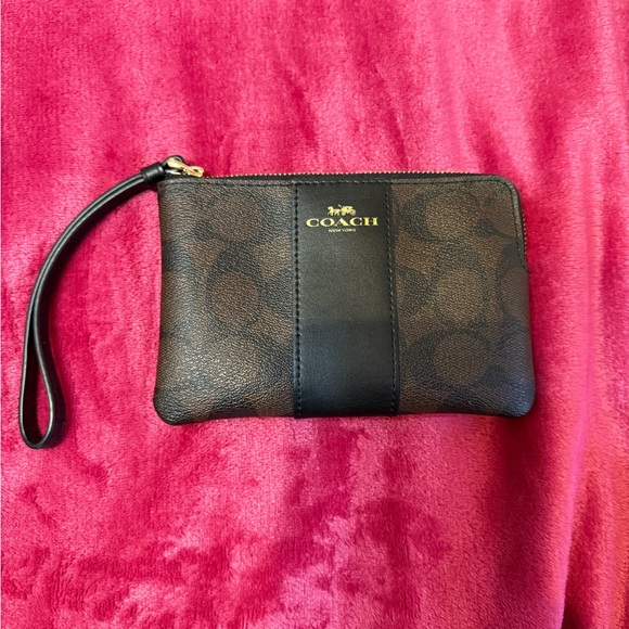 Coach Brown Crossbody Bag with Monogram Print - Picture 6 of 10